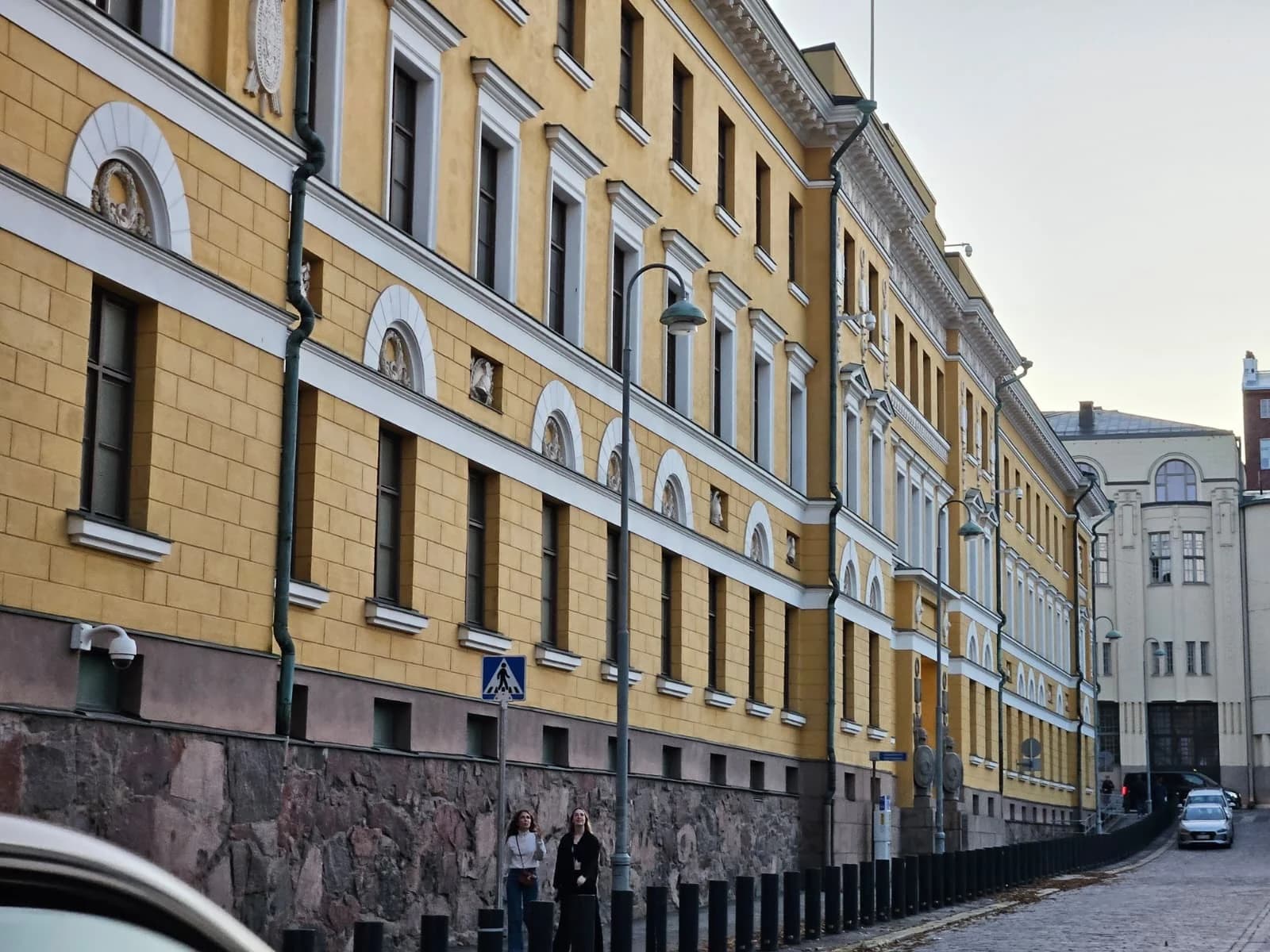 Historische Häuserfassade